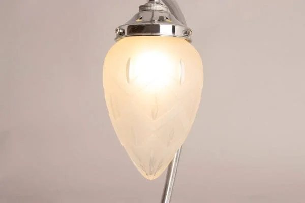 Art Deco Table Lamp with Stepped Octagonal Base - Image 7