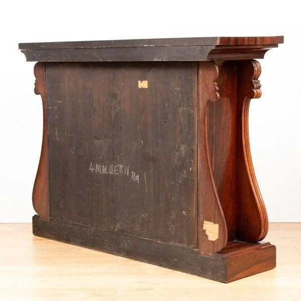 Georgian Period Regency Rio Rosewood Cabinet - Image 9