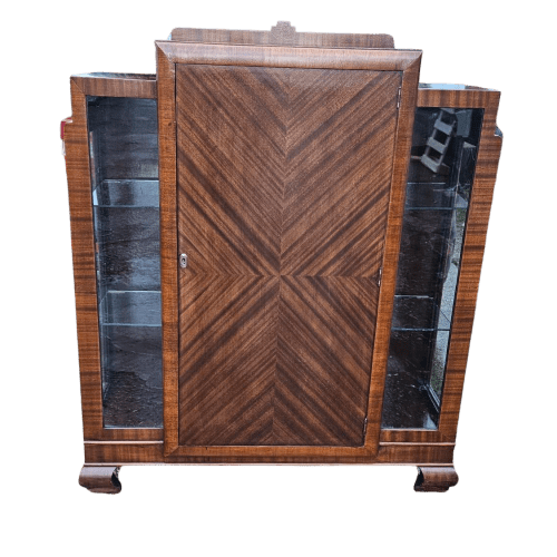 Art Deco Display Cabinet Bookcase