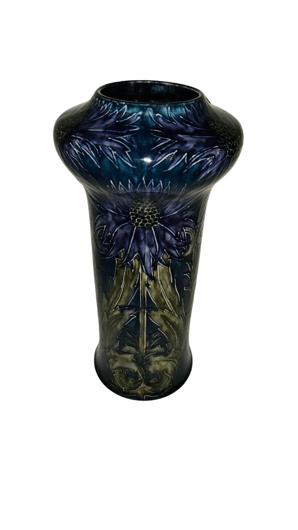 Art Nouveau Thistle Vase by George Cartlidge for Hancock and sons - Image 5