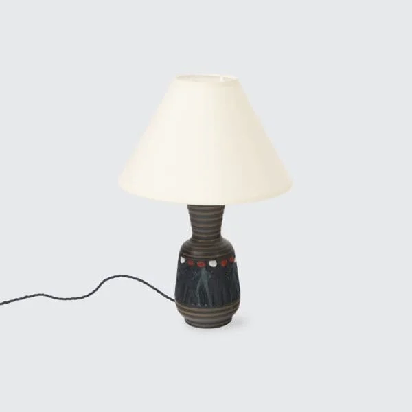 Midcentury Italian Earthenware Table Lamp by Bitossi - Image 9