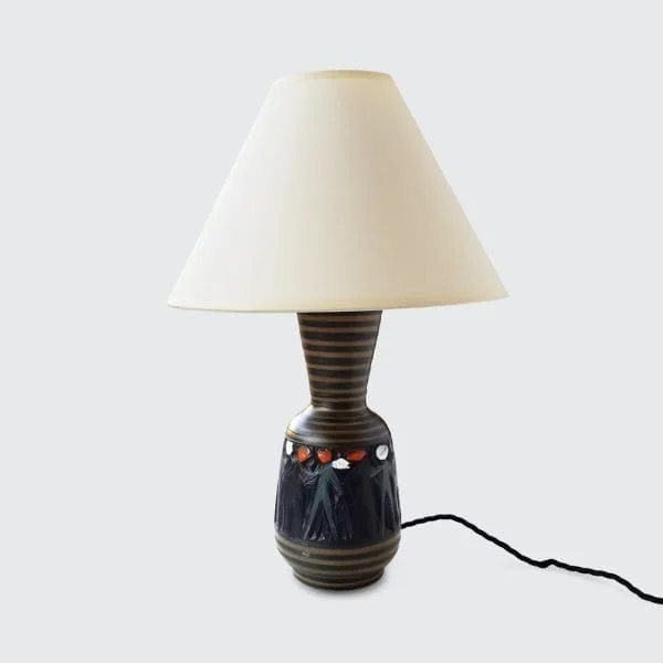 Midcentury Italian Earthenware Table Lamp by Bitossi - Image 10