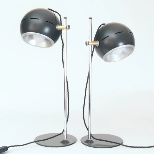 Midcentury Italian Adjustable Table Lamps - Image 5