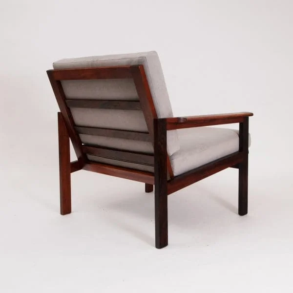 Midcentury Danish Rosewood Armchair ‘Capella’ Designed by Illum Wikkelsø - Image 6