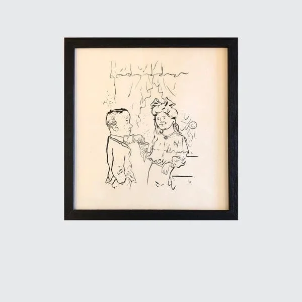 Set of 8 Midcentury Prints after George Grosz - Image 4