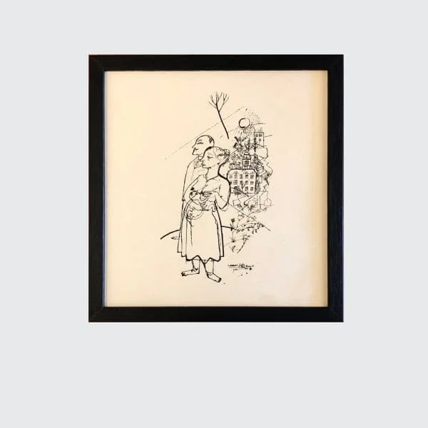 Set of 8 Midcentury Prints after George Grosz - Image 6