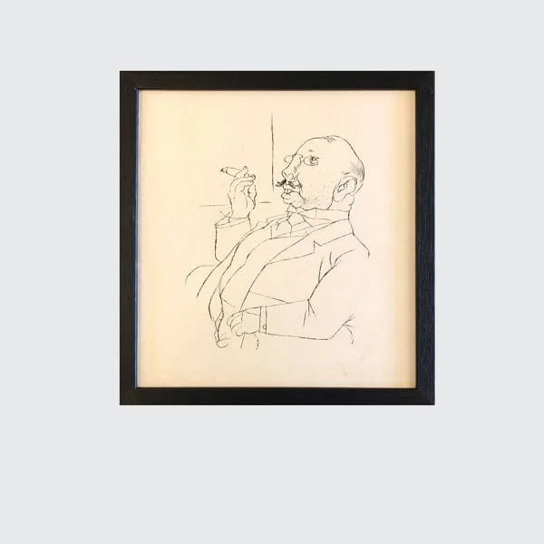 Set of 8 Midcentury Prints after George Grosz - Image 9