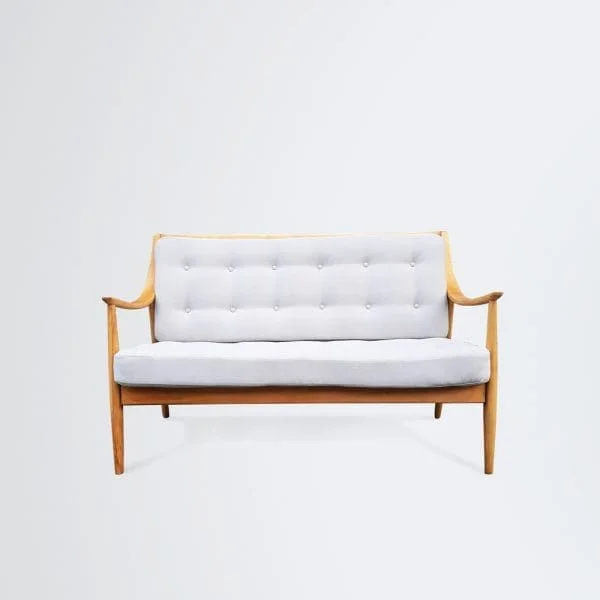 Danish Midcentury 2 Seater Sofa by Peter Hvidt and Orla Mølgaard-Nielsen - Image 3