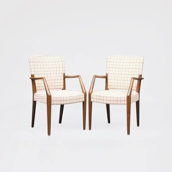 Danish Midcentury Beech Wood Side Chairs by Peter Hvidt and Orla Mølgaard-Nielsen - Image 2