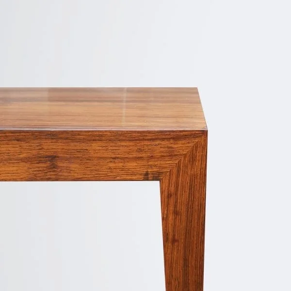 Midcentury Danish Design Rosewood Side Table by Severin Hansen - Image 4