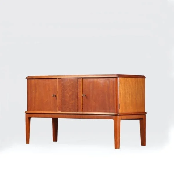 Midcentury Danish 2 Door Sideboard Credenza C 1940s