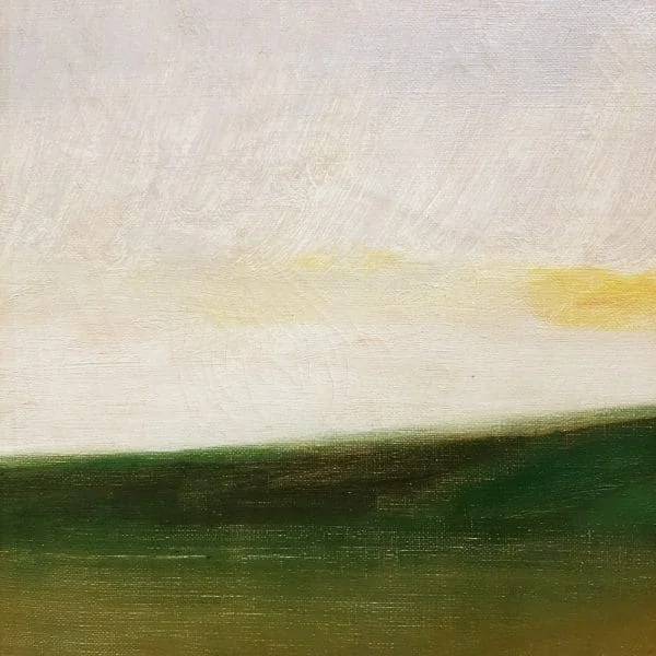 20th Century Painting Oil on Canvas Landscape by Poul Sørensen - Image 4