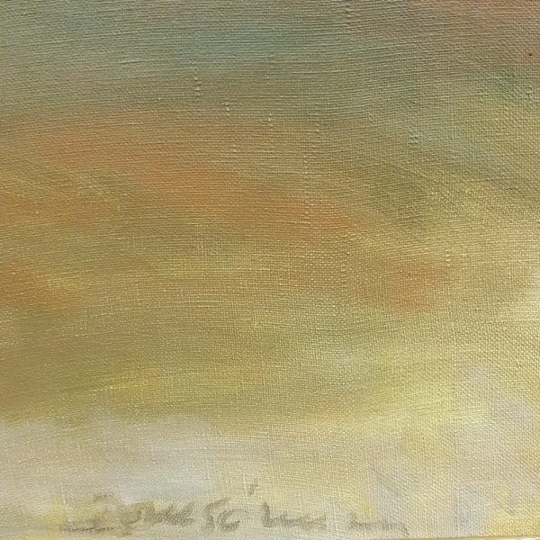 20th Century Painting Oil on Canvas Landscape by Poul Sørensen - Image 6