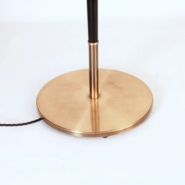 Mid century Danish Floor lamp with double tapered stem - Image 3