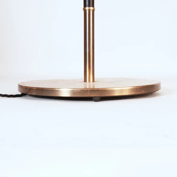 Mid century Danish Floor lamp with double tapered stem - Image 5