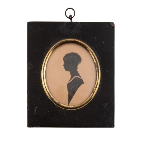 Collection of 15 Victorian Silhouettes, England Mid 19th Century - Image 19