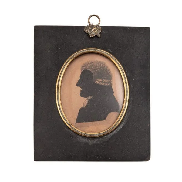 Collection of 15 Victorian Silhouettes, England Mid 19th Century - Image 21