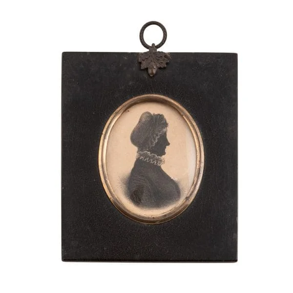 Collection of 15 Victorian Silhouettes, England Mid 19th Century - Image 8