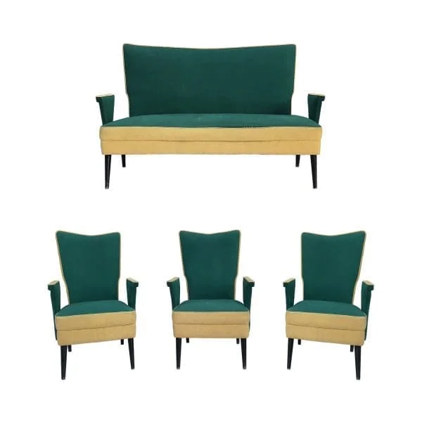 Custom Made Mid-Century Italian Armchairs - Image 16