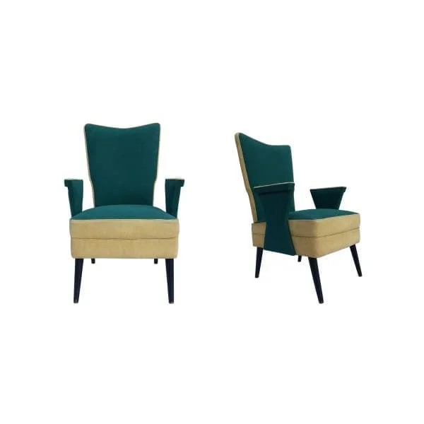 Custom Made Mid-Century Italian Armchairs - Image 3