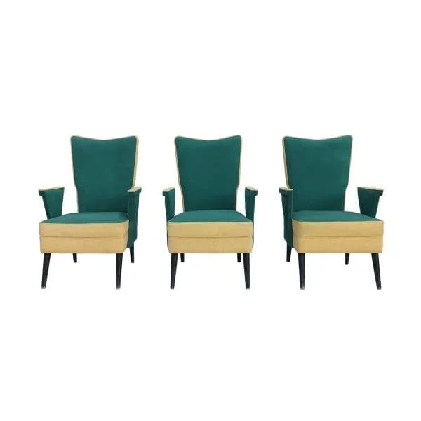 Custom Made Mid-Century Italian Armchairs - Image 2