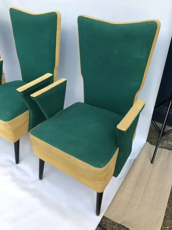 Custom Made Mid-Century Italian Armchairs - Image 13