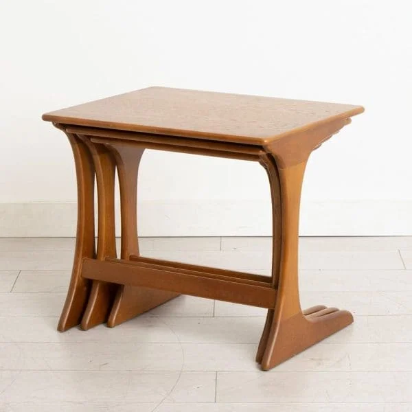 Midcentury Nest of Tables in Teak c.1960 - Image 5