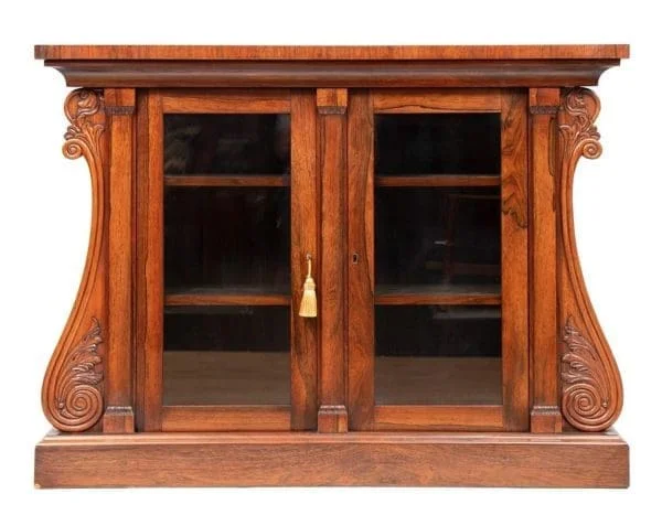 Georgian Period Regency Rio Rosewood Cabinet