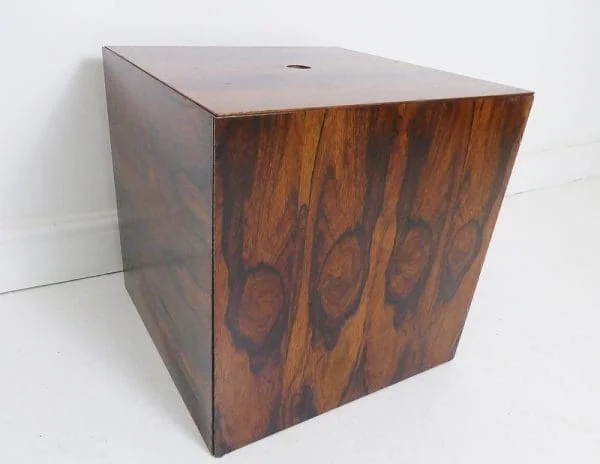 Danish Rosewood Puzzle Cube Nest Of Tables by Poul Norreklit for Georg Petersens Denmark - Image 2