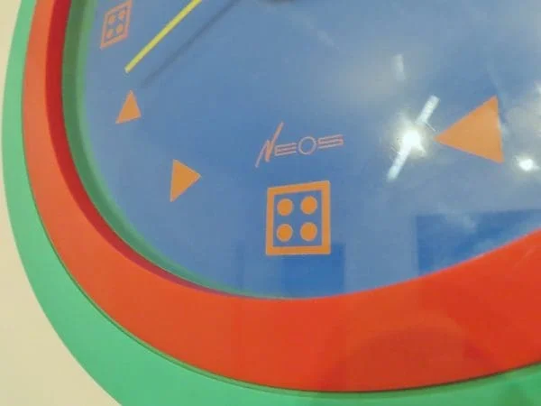 Italian 1980s Postmodern Clock by Nathalie du Pasquier & George Sowden for Neos of Lorenz - Image 3