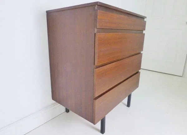 Walnut Chest Of Drawers By Meredew - Image 3