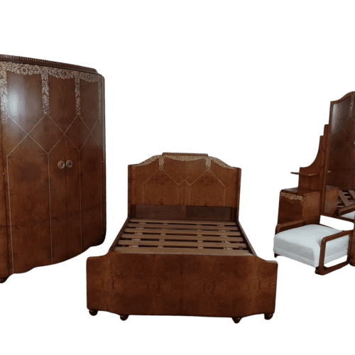 Art Deco Bedroom Suite by Mercier Freres