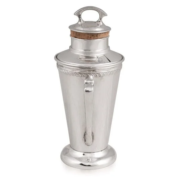 Silver Plated Recipe Cocktail Shaker, USA Circa 1930 - Image 5