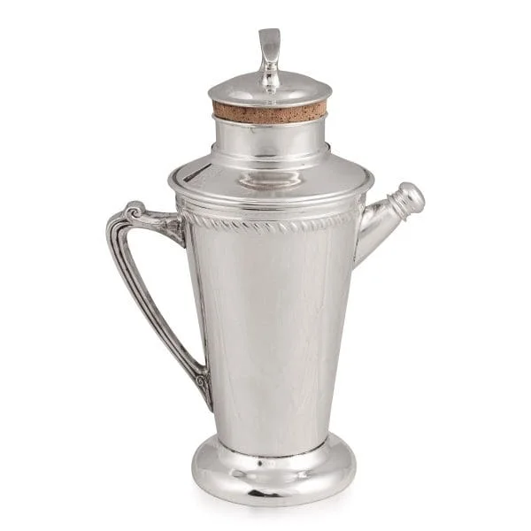 Silver Plated Recipe Cocktail Shaker, USA Circa 1930 - Image 3