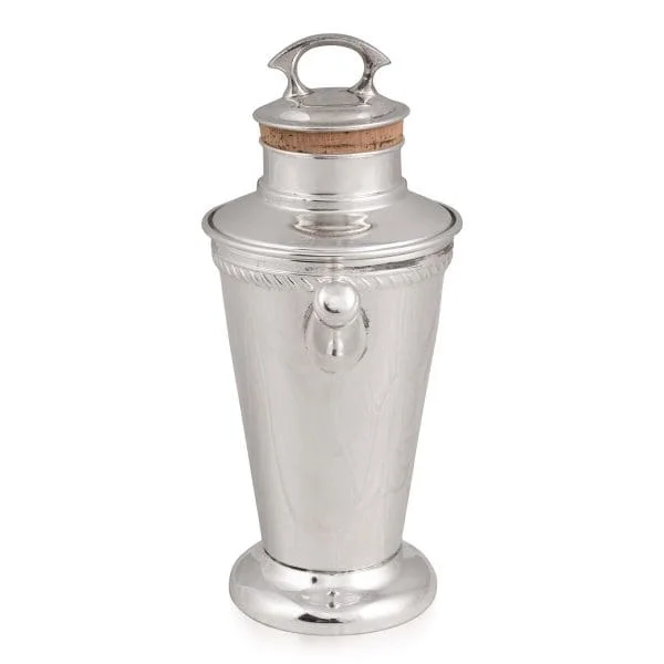 Silver Plated Recipe Cocktail Shaker, USA Circa 1930 - Image 4