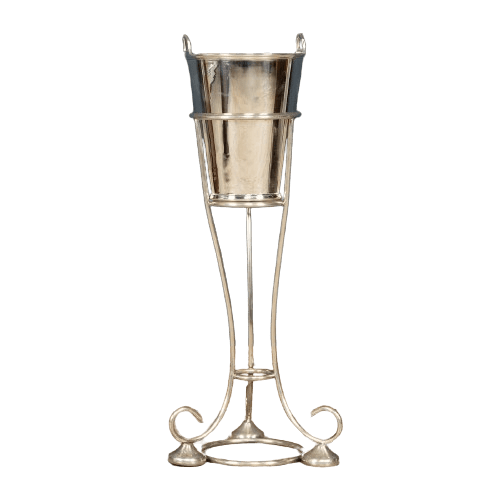 Art Deco Champagne Bucket on Stand, England Mid 20th Century