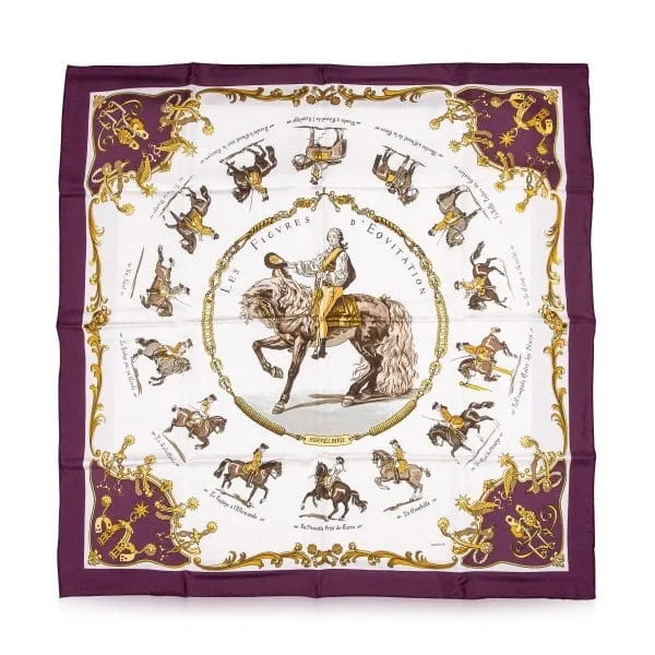 Silk Hermes Scarf in Original Box, France, of recent production - Image 2