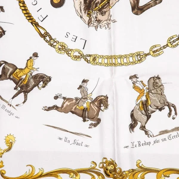 Silk Hermes Scarf in Original Box, France, of recent production - Image 7