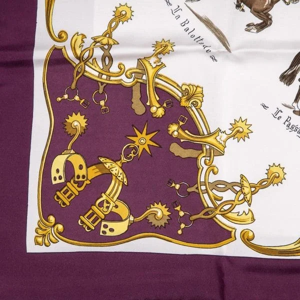 Silk Hermes Scarf in Original Box, France, of recent production - Image 10