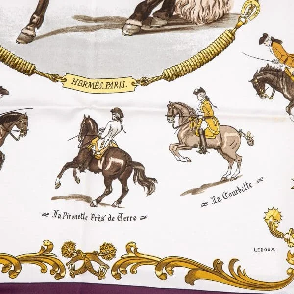 Silk Hermes Scarf in Original Box, France, of recent production - Image 12