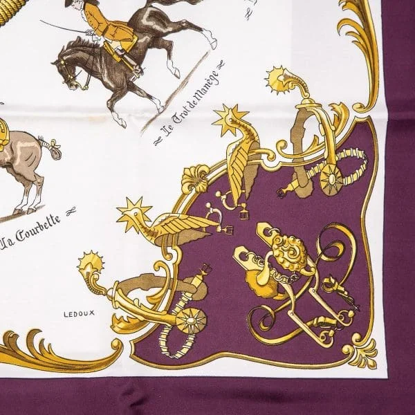 Silk Hermes Scarf in Original Box, France, of recent production - Image 13