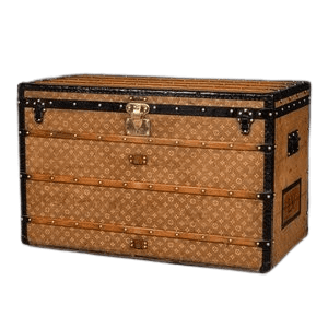 Louis Vuitton Malle Haute in Woven Monogram Canvas France circa 1900