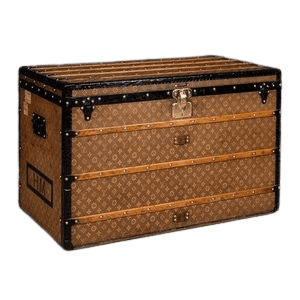 Louis Vuitton Malle Haute in Woven Monogram Canvas France circa 1900