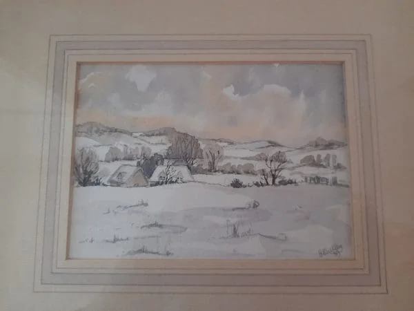 Watercolour By G Shelly C 1980s - Image 6