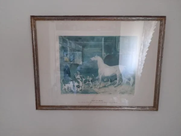 19th Century French Equestrian Print 'La Vie D'un Gentilhomme En Toutes Saisons'