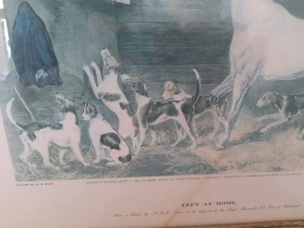 19th Century French Equestrian Print 'La Vie D'un Gentilhomme En Toutes Saisons'