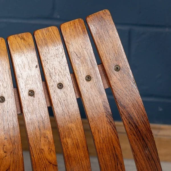 A Rosewood Dining Table and Chairs by Hans Brattrud for Hove Mobler, Norway, 1960s - Image 33