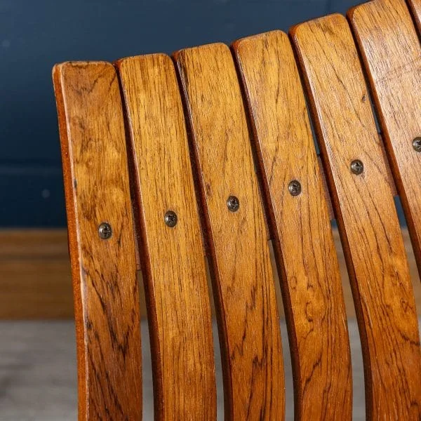 A Rosewood Dining Table and Chairs by Hans Brattrud for Hove Mobler, Norway, 1960s - Image 34