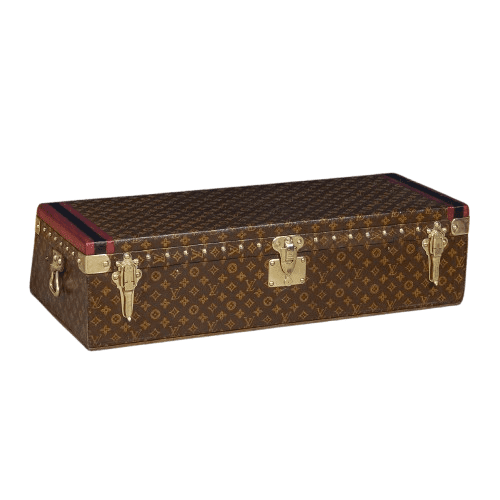 Extremely Rare Louis Vuitton Car Trunk in Monogram Canvas France circa 1910