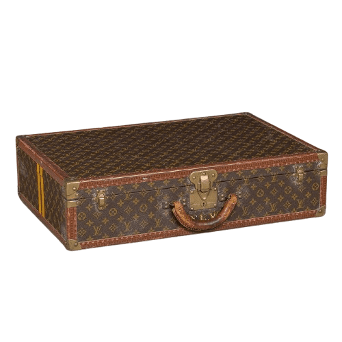 Louis Vuitton Suitcase in Monogram Canvas France circa 1970